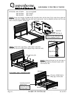 Предварительный просмотр 3 страницы aspenhome I240-400-RIV Assembly Instructions