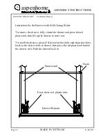 Preview for 2 page of aspenhome I240-453-RIV Assembly Instructions