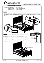 Preview for 7 page of aspenhome I249-402-TAL Assembly Instructions Manual