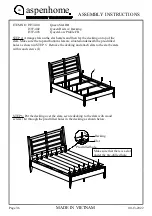 Предварительный просмотр 3 страницы aspenhome I597-400 Assembly Instructions Manual