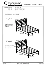 Предварительный просмотр 6 страницы aspenhome I597-400 Assembly Instructions Manual