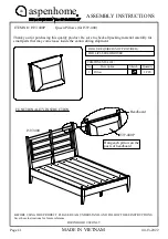 Предварительный просмотр 7 страницы aspenhome I597-400 Assembly Instructions Manual