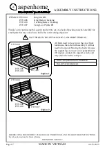 Предварительный просмотр 8 страницы aspenhome I597-400 Assembly Instructions Manual