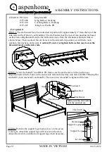 Предварительный просмотр 12 страницы aspenhome I597-400 Assembly Instructions Manual