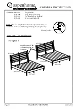 Предварительный просмотр 14 страницы aspenhome I597-400 Assembly Instructions Manual