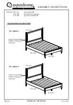 Предварительный просмотр 6 страницы aspenhome I597-402 Assembly Instructions Manual