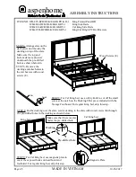 Предварительный просмотр 4 страницы aspenhome ICB-495 Assembly Instructions