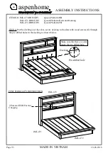 Предварительный просмотр 3 страницы aspenhome IML-473-BRN Assembly Instructions Manual