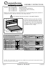 Предварительный просмотр 4 страницы aspenhome IML-473-BRN Assembly Instructions Manual