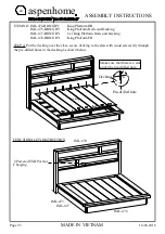 Предварительный просмотр 6 страницы aspenhome IML-473-BRN Assembly Instructions Manual