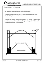 Предварительный просмотр 2 страницы aspenhome Liv360 I206-449 Assembly Instructions