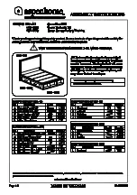 aspenhome Queen Bookcase FB I251-403B Assembly Instructions Manual предпросмотр