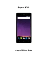 ASPERA A50 User Manual предпросмотр