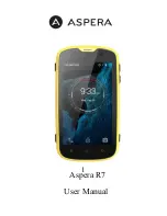 Предварительный просмотр 1 страницы ASPERA R7 User Manual