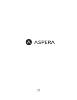 Предварительный просмотр 21 страницы ASPERA R7 User Manual