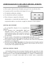 Preview for 9 page of Aspes 5FAC-495 INNF Operating Instructions Manual