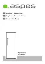 Preview for 1 page of Aspes ACV285DD User Manual