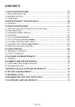 Предварительный просмотр 52 страницы Aspes AFD1171NFDX User Manual