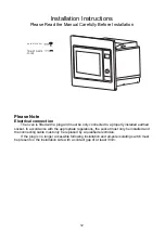 Предварительный просмотр 12 страницы Aspes AMWI1500X Instruction Manual