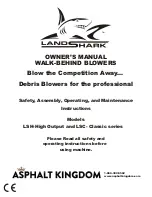 Asphalt Kingdom LANDSHARK LSC Series Owner'S Manual preview