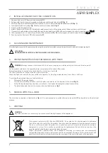 Предварительный просмотр 6 страницы Aspira ASPIRSIMPLEX User Instructions