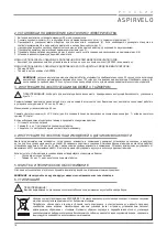 Предварительный просмотр 18 страницы Aspira ASPIRVELO Series User Instructions