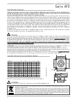 Предварительный просмотр 4 страницы Aspira ATE 400 User Instructions