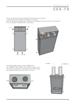 Предварительный просмотр 9 страницы Aspira CEX-70 Installation, Use And Maintenance Manual