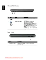 Preview for 6 page of Aspire 4735Z Quick Manual