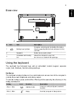 Preview for 9 page of Aspire E 14 Series Quick Manual