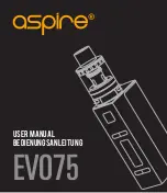 Preview for 1 page of Aspire EVO75 User Manual