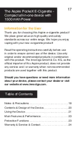 Preview for 19 page of Aspire PockeX User Manual