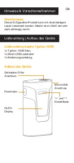 Предварительный просмотр 6 страницы Aspire Typhon 100W User Manual