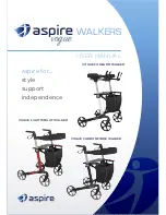 Aspire VOGUE LIGHTWEIGHT WALKER User Manual предпросмотр