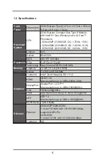 Preview for 5 page of ASRock Industrial COM-652 User Manual