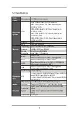 Preview for 6 page of ASRock Industrial SBC-250 User Manual