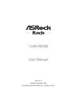 ASROCK Rack 1U4G-ROME User Manual предпросмотр