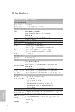 Preview for 8 page of ASROCK Rack C2 50D4I Series User Manual