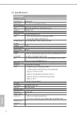 Preview for 8 page of ASROCK Rack E3C246D4I-2T User Manual