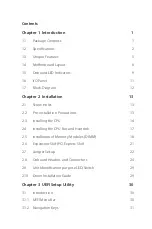 Preview for 4 page of ASROCK Rack EP2C612D8HM User Manual