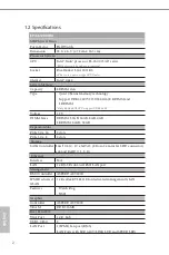 Preview for 8 page of ASROCK Rack EP2C612D8HM User Manual