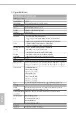 Preview for 8 page of ASROCK Rack WC422D8A-2T User Manual