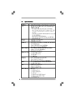 Предварительный просмотр 6 страницы ASROCK 1Core1333-2.66G User Manual