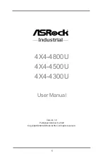 ASROCK 4X4-4300U User Manual предпросмотр