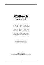 Предварительный просмотр 1 страницы ASROCK 4X4-R1000M User Manual