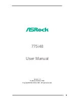 ASROCK 775i48 User Manual предпросмотр