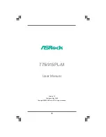 Предварительный просмотр 1 страницы ASROCK 775i915PL-M User Manual