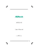 ASROCK 845GV-M User Manual предпросмотр