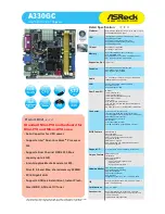 Preview for 1 page of ASROCK A330GC Brochure