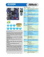 Preview for 1 page of ASROCK A330ION Brochure